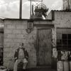 Black and White photograph of coal miner