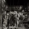 Black and White group Photograph of miners