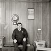 portrait Photograph of union rep at Taff Merthyr Colliery