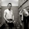 Black and White photograph of coal miner